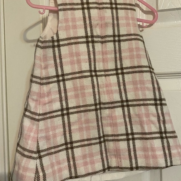 Janie and Jack Plaid Pleated Jumper - Picture 7 of 8